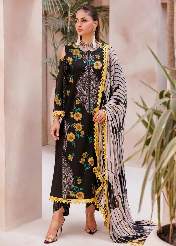 C Prints By Charizma Printed Lawn Suit Unstitched 3 Piece CRZ24B CP4-62 - Summer Collection