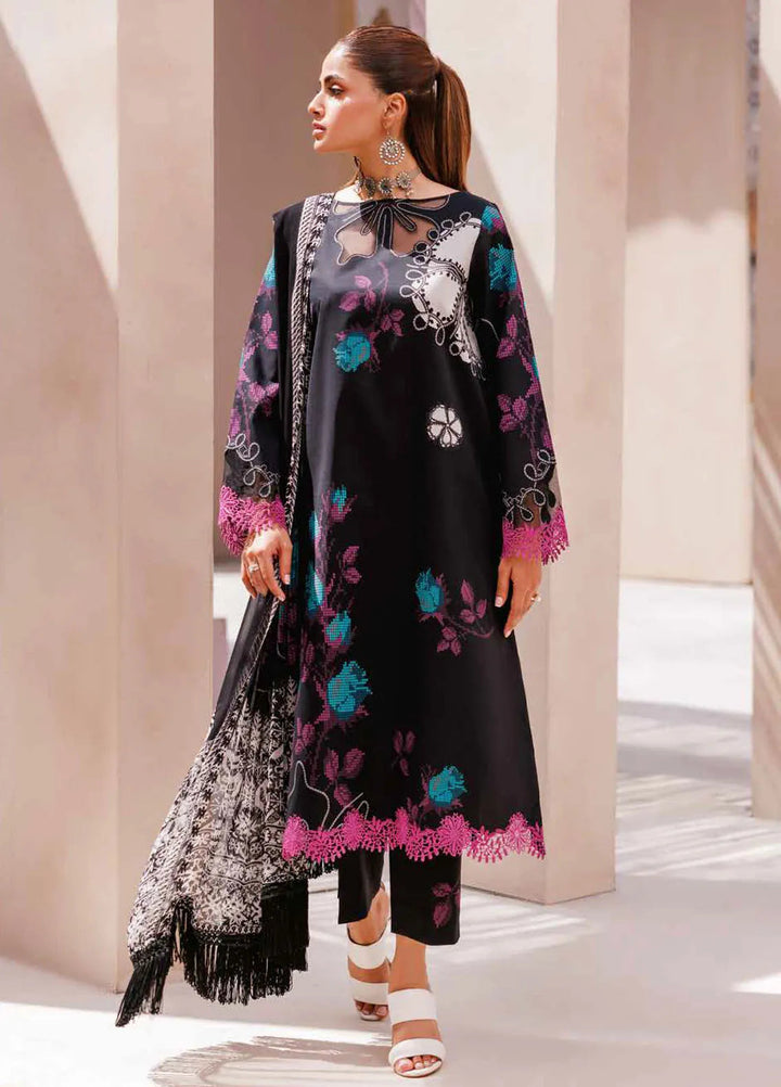 C Prints By Charizma Printed Lawn Suit Unstitched 3 Piece CRZ24B CP4-63 - Summer Collection