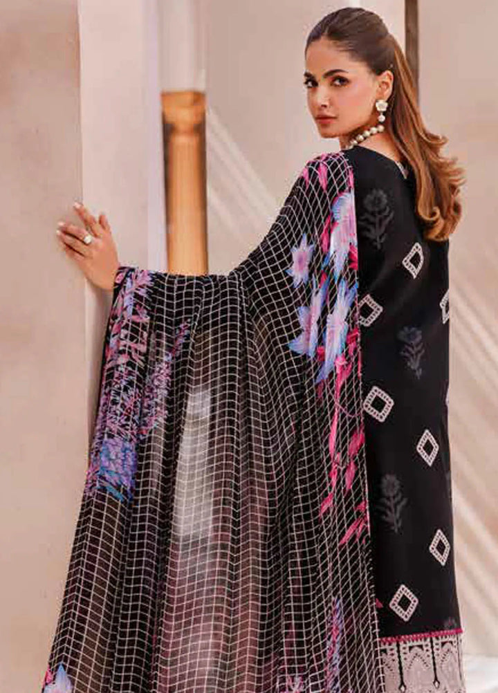 C Prints By Charizma Printed Lawn Suit Unstitched 3 Piece CRZ24B CP4-64 - Summer Collection
