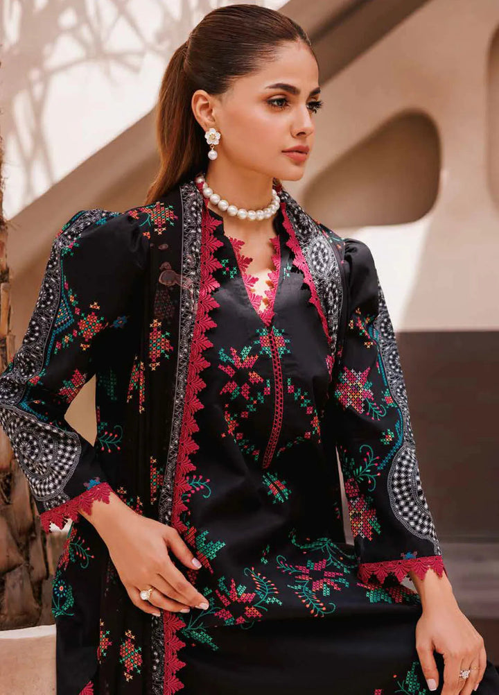 C Prints By Charizma Printed Lawn Suit Unstitched 3 Piece CRZ24B CP4-65 - Summer Collection