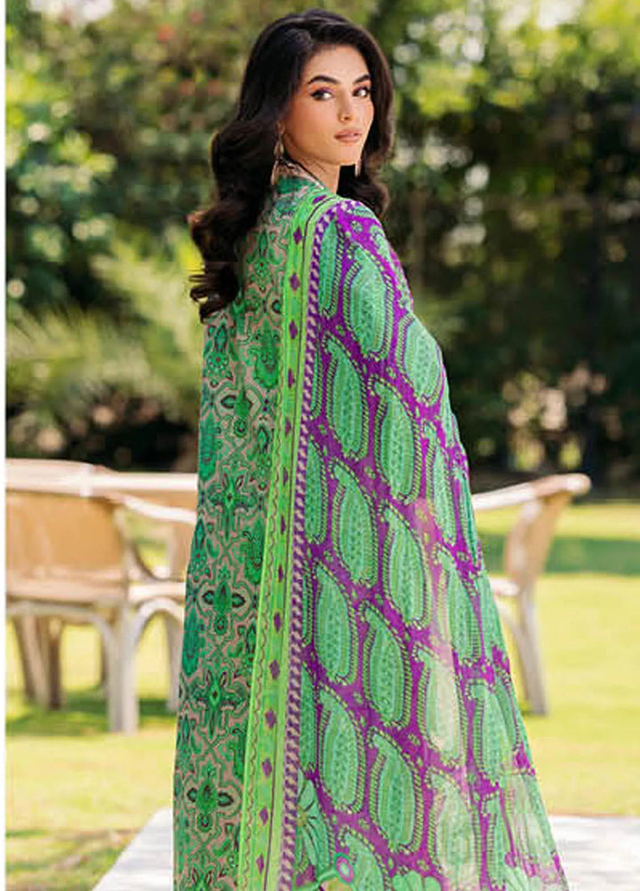 C-Prints By Charizma Printed Lawn Suit Unstitched 3 Piece CRZ24CP-5 CP4-43 - Summer Collection