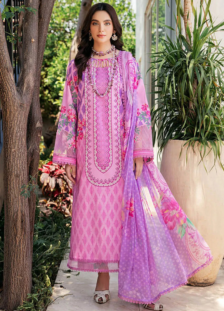 C-Prints By Charizma Printed Lawn Suit Unstitched 3 Piece CRZ24CP-5 CP4-44 - Summer Collection