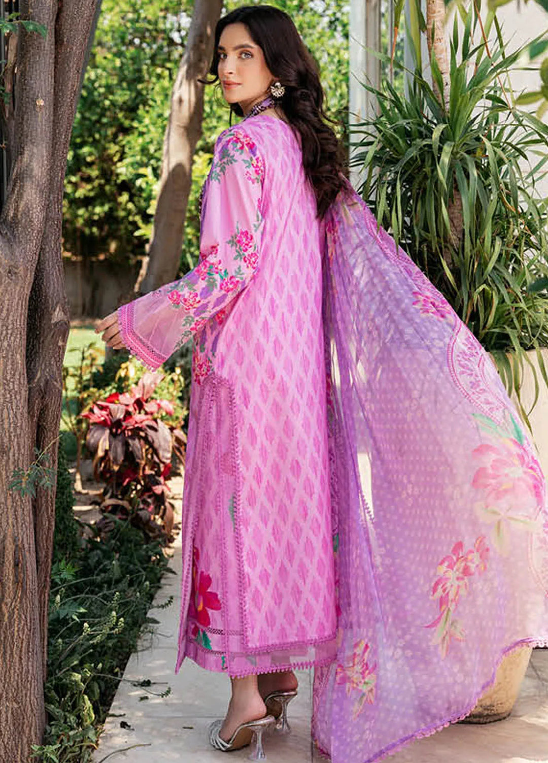 C-Prints By Charizma Printed Lawn Suit Unstitched 3 Piece CRZ24CP-5 CP4-44 - Summer Collection