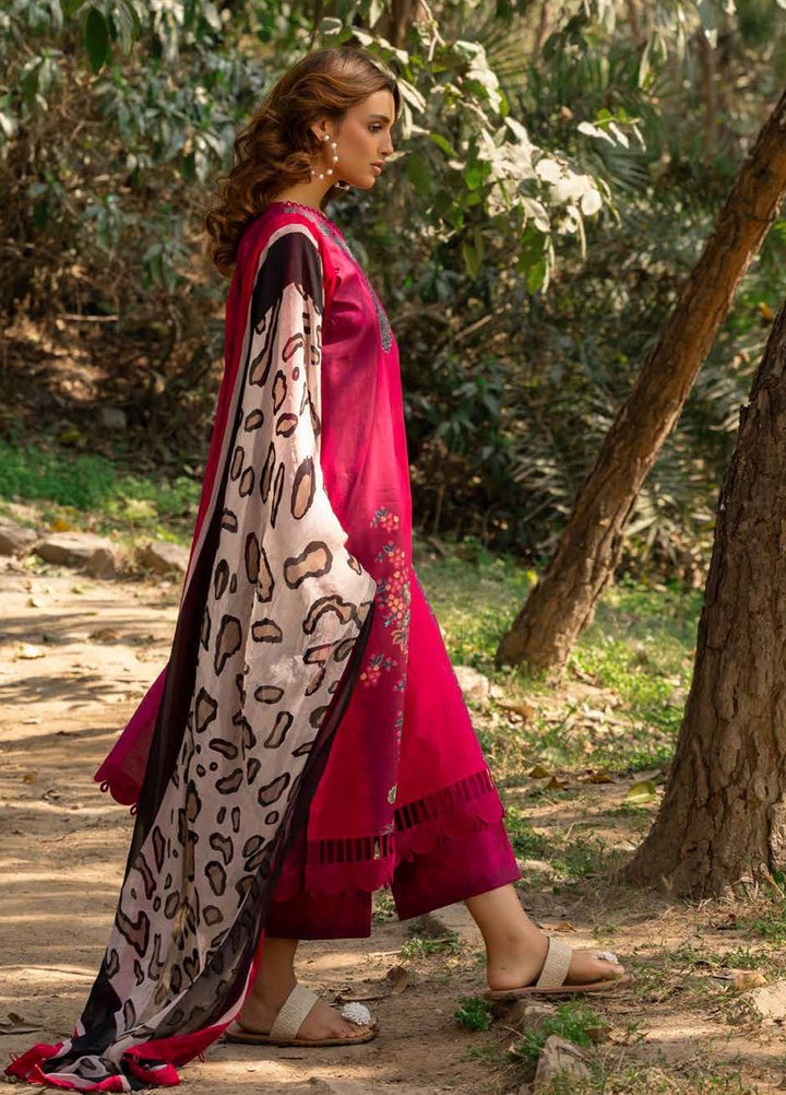 C - Prints by Charizma Printed Lawn Suits Unstitched 3 Piece CP5-12 - Summer Collection