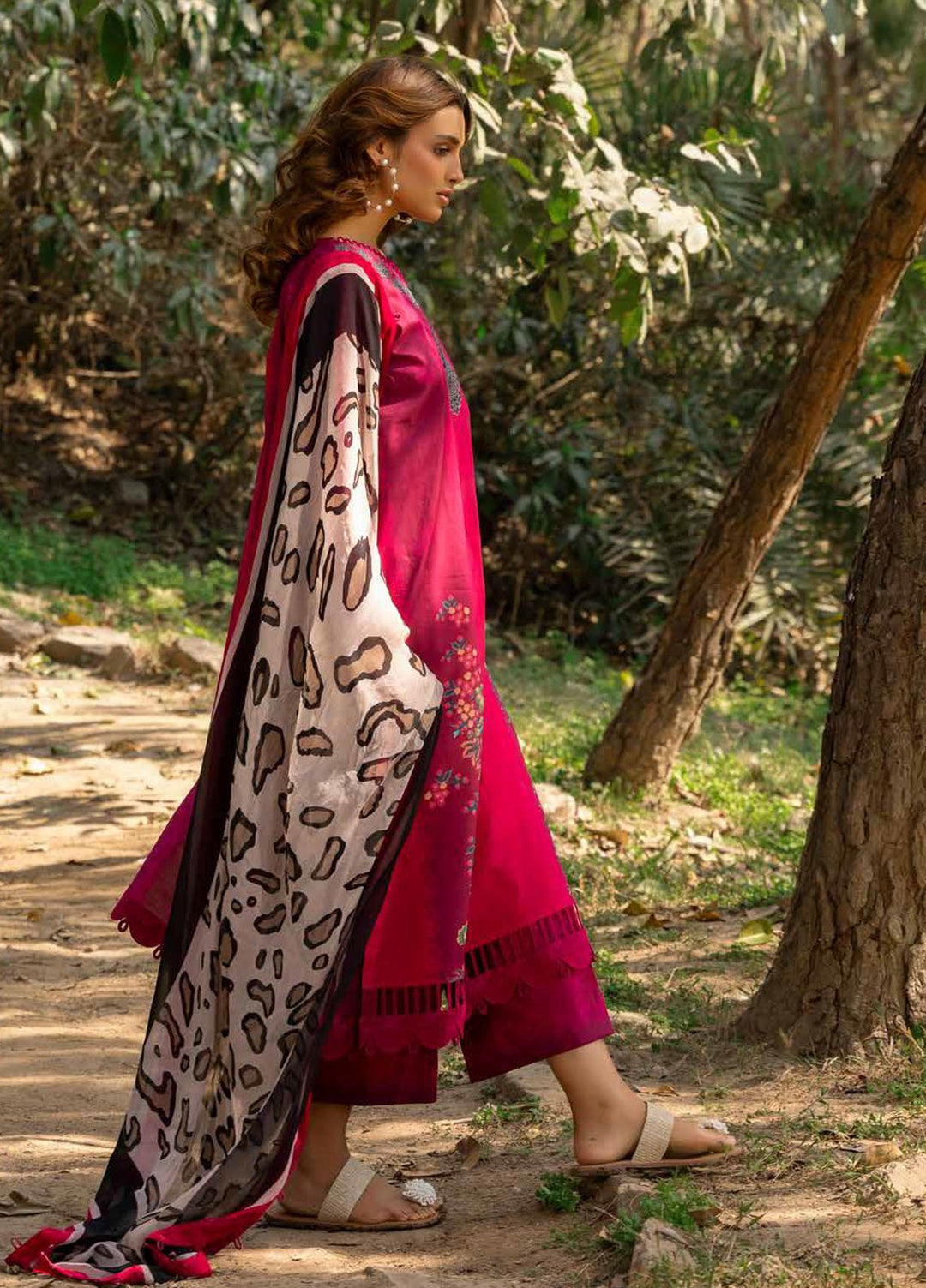 C - Prints by Charizma Printed Lawn Suits Unstitched 3 Piece CP5-12 - Summer Collection