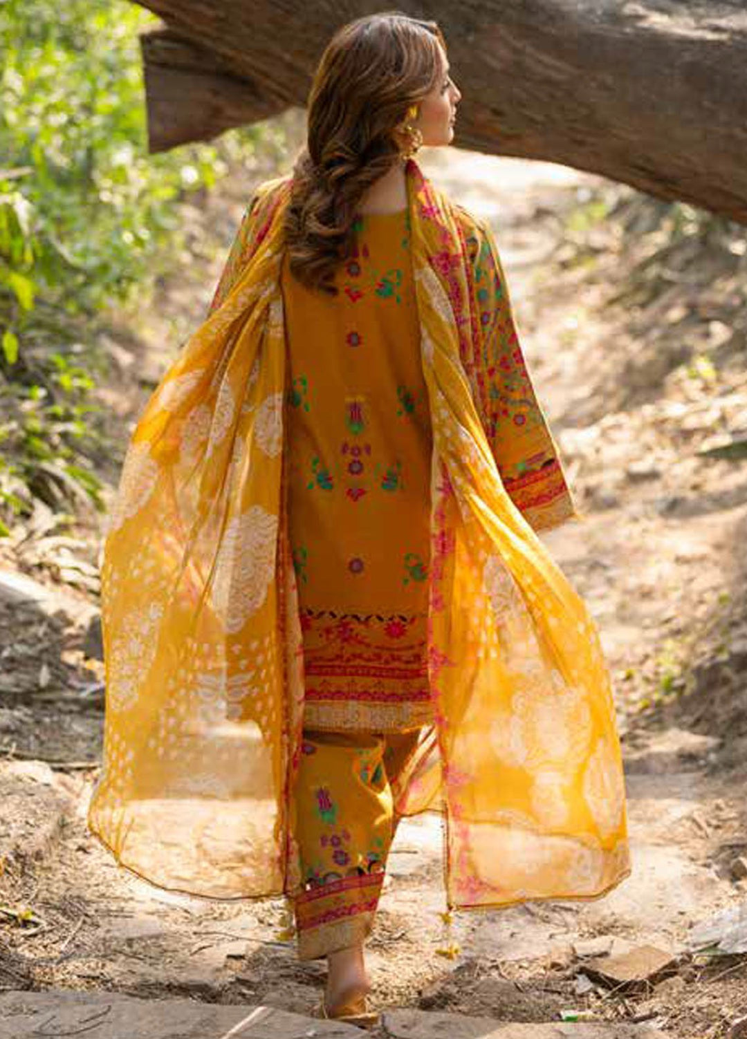 C - Prints by Charizma Printed Lawn Suits Unstitched 3 Piece CP5-13 - Summer Collection