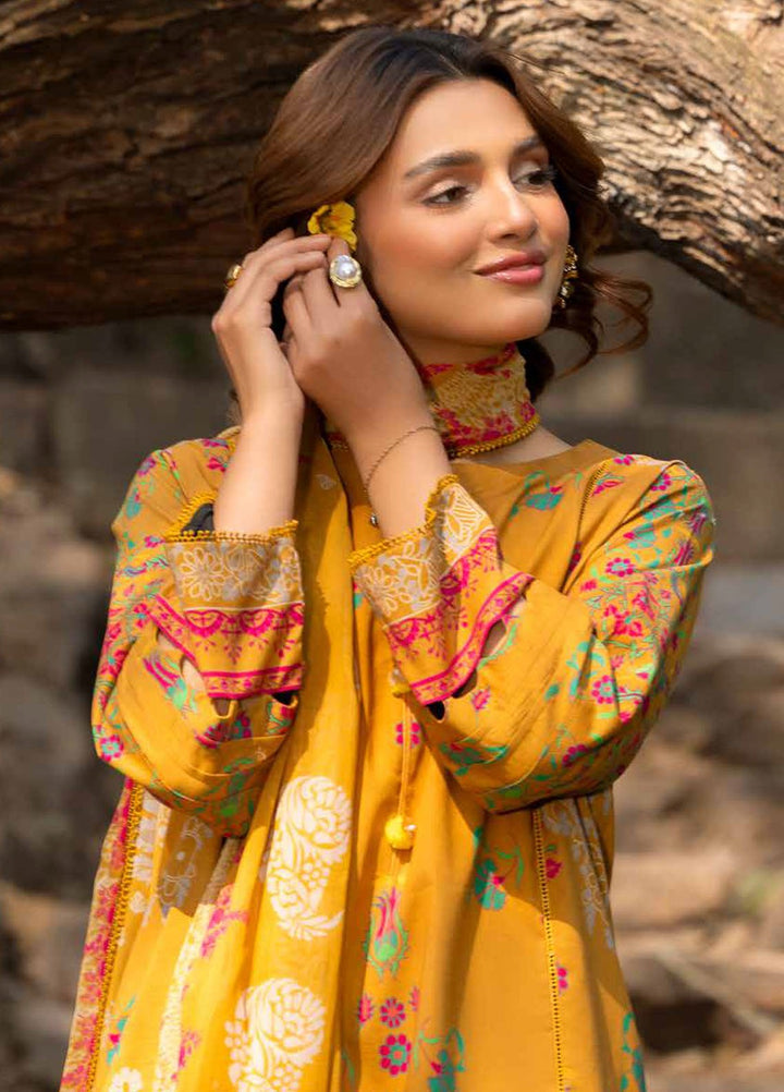 C - Prints by Charizma Printed Lawn Suits Unstitched 3 Piece CP5-13 - Summer Collection