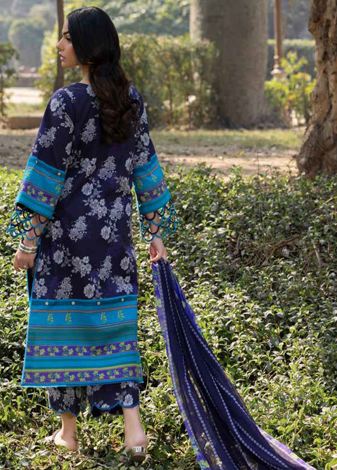 C - Prints by Charizma Printed Lawn Suits Unstitched 3 Piece CP5-15 - Summer Collection