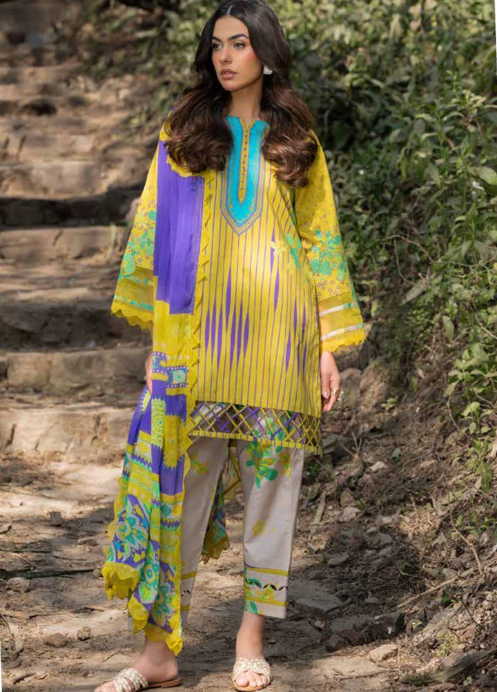 C - Prints by Charizma Printed Lawn Suits Unstitched 3 Piece CP5-16 - Summer Collection