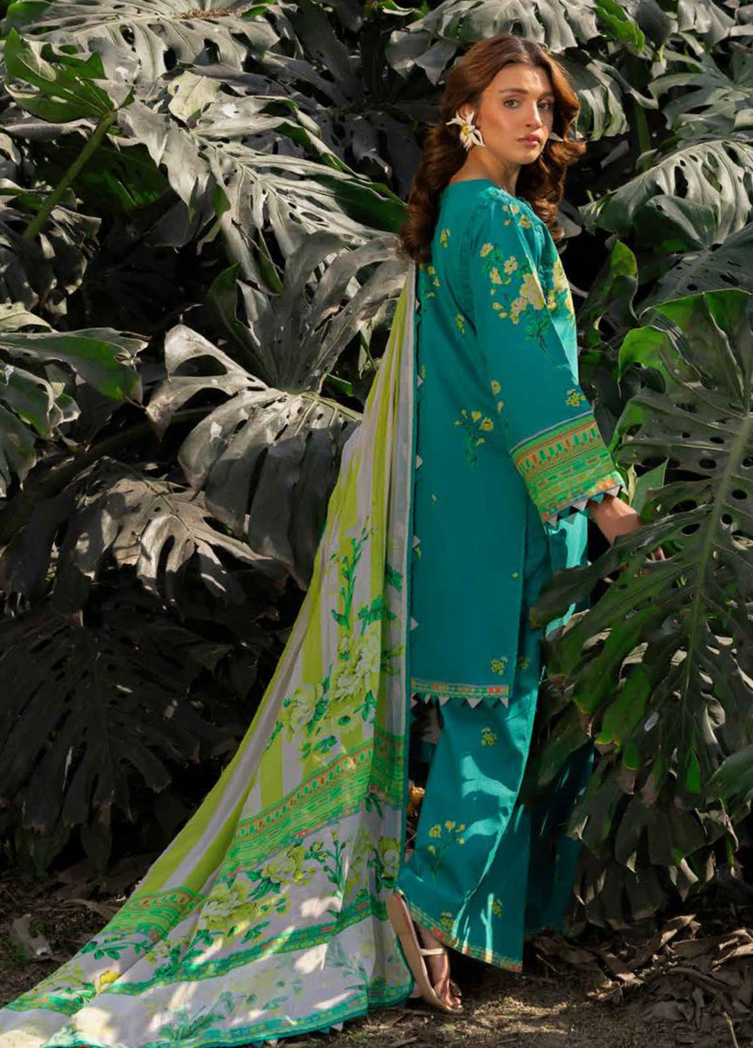 C - Prints by Charizma Printed Lawn Suits Unstitched 3 Piece CP5-21 - Summer Collection