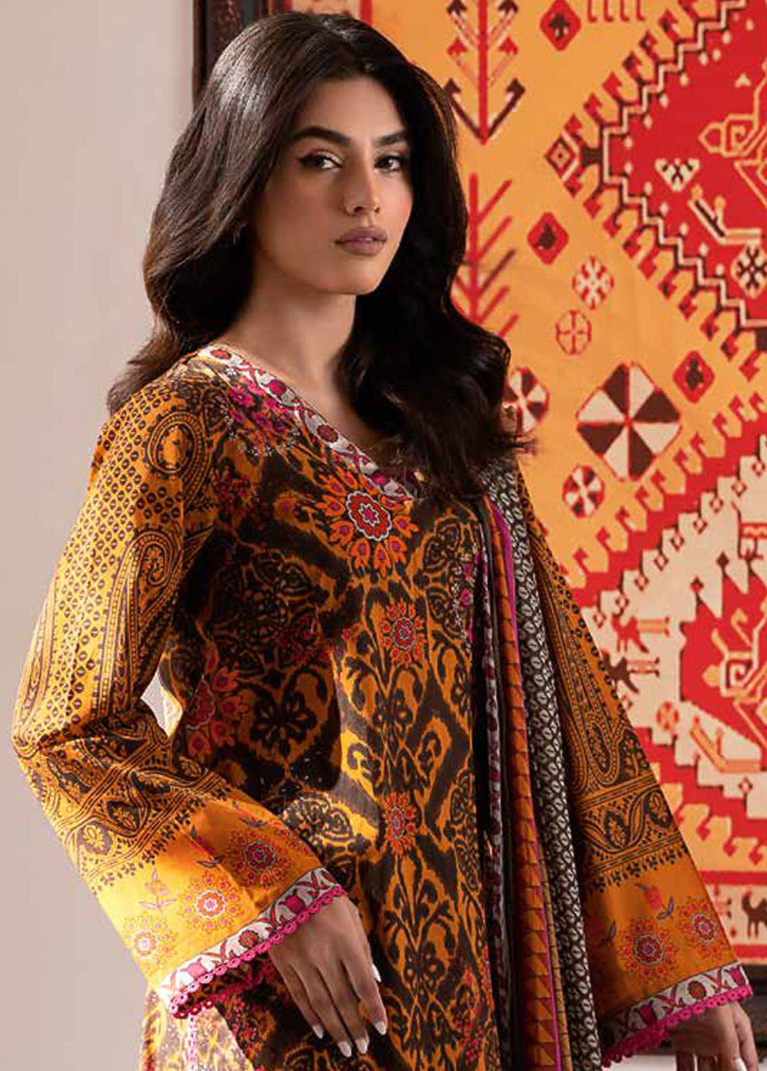 C-Prints By Charizma Printed Lawn Suits Unstitched 3 Piece CRZ24CP-3 CP4 20 - Summer Collection