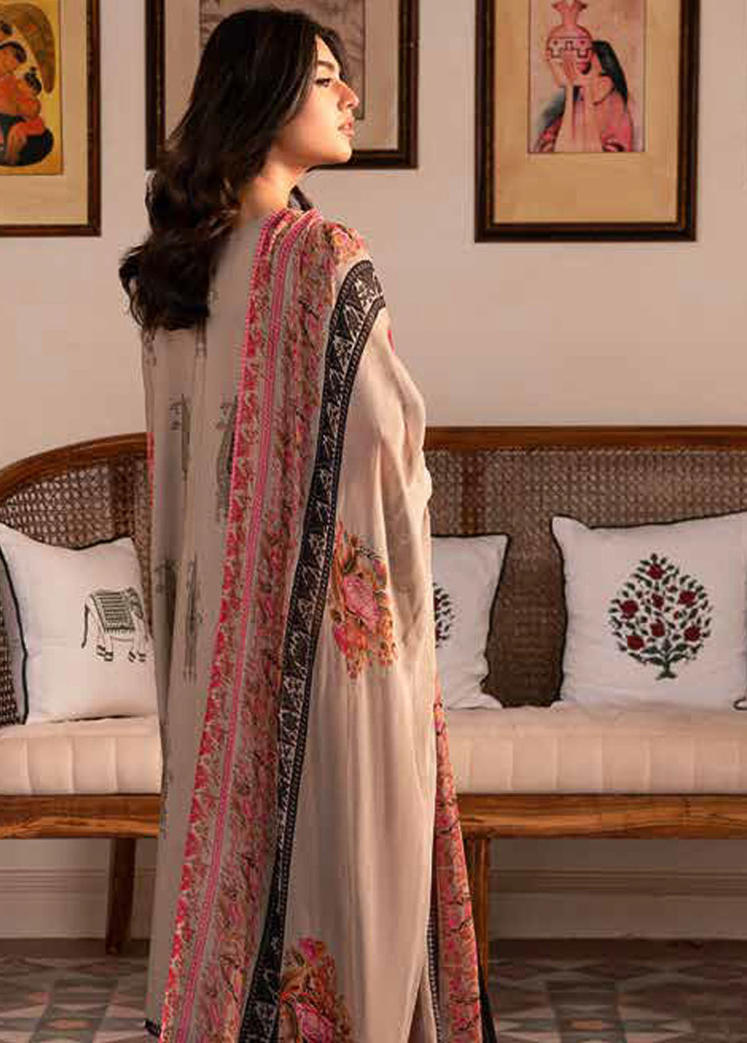 C-Prints By Charizma Printed Lawn Suits Unstitched 3 Piece CRZ24CP-3 CP4 23 - Summer Collection