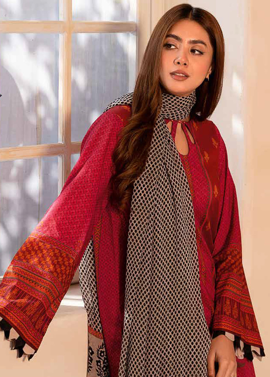 C-Prints By Charizma Printed Lawn Suits Unstitched 3 Piece CRZ24CP-3 CP4 26 - Summer Collection