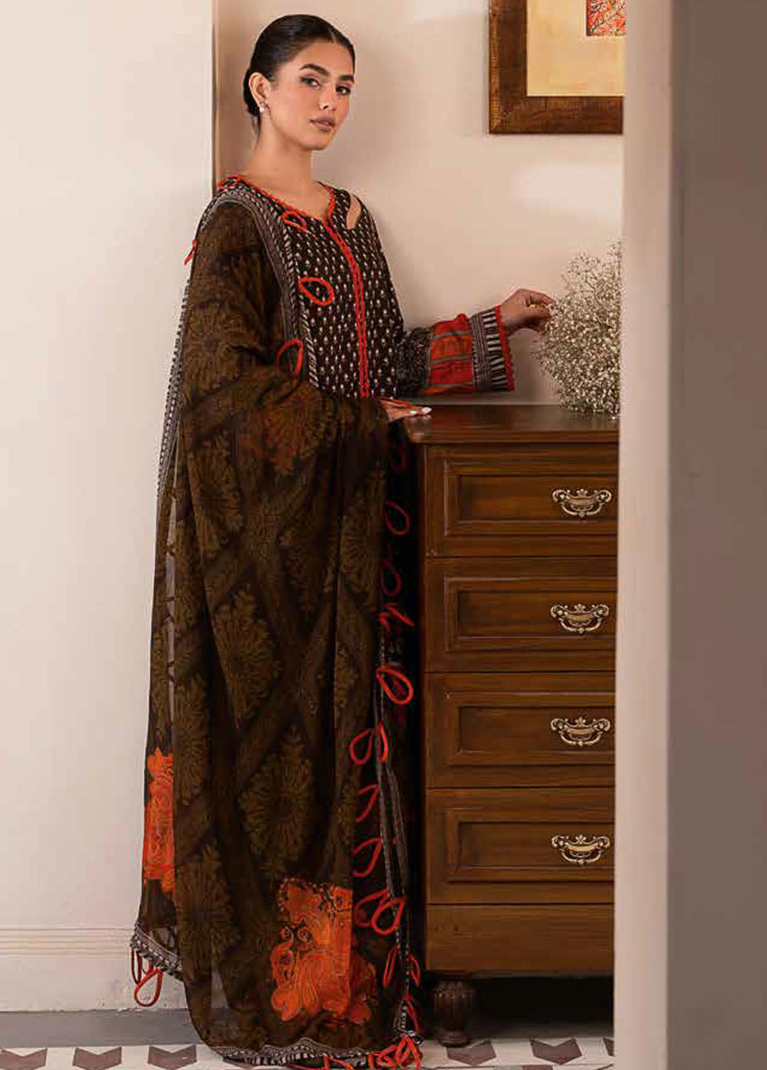 C-Prints By Charizma Printed Lawn Suits Unstitched 3 Piece CRZ24CP-3 CP4 29 - Summer Collection