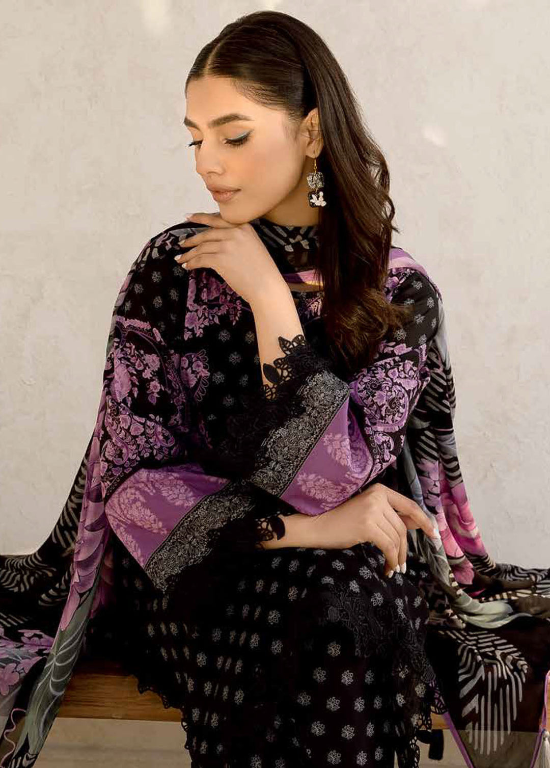 C-Prints By Charizma Printed Lawn Suits Unstitched 3 Piece CRZ24CP CP4 10 - Spring Summer Collection