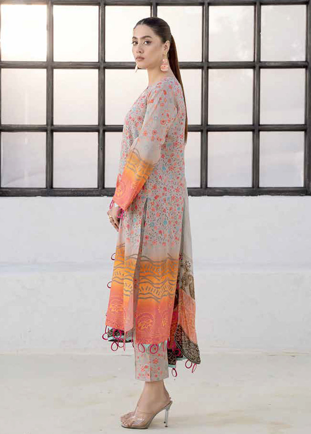 C-Prints By Charizma Printed Lawn Suits Unstitched 3 Piece CRZ24CP CP4 12 - Spring Summer Collection