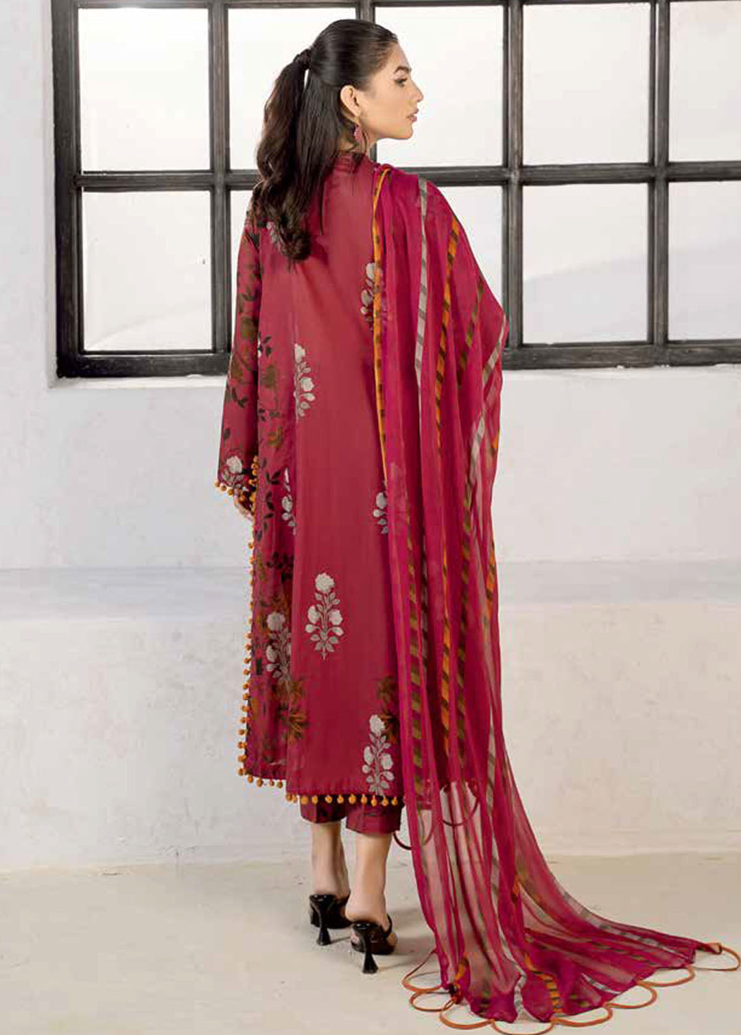C-Prints By Charizma Printed Lawn Suits Unstitched 3 Piece CRZ24CP CP4 14 - Spring Summer Collection
