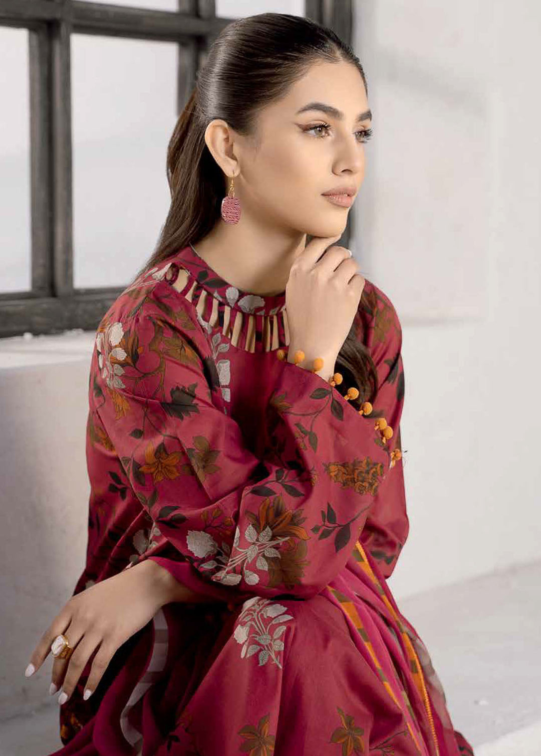 C-Prints By Charizma Printed Lawn Suits Unstitched 3 Piece CRZ24CP CP4 14 - Spring Summer Collection