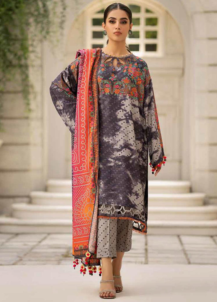 C Prints By Charizma Printed Linen Suits Unstitched 3 Piece CRZ23LN-V3 CPW3-23 - Winter Collection