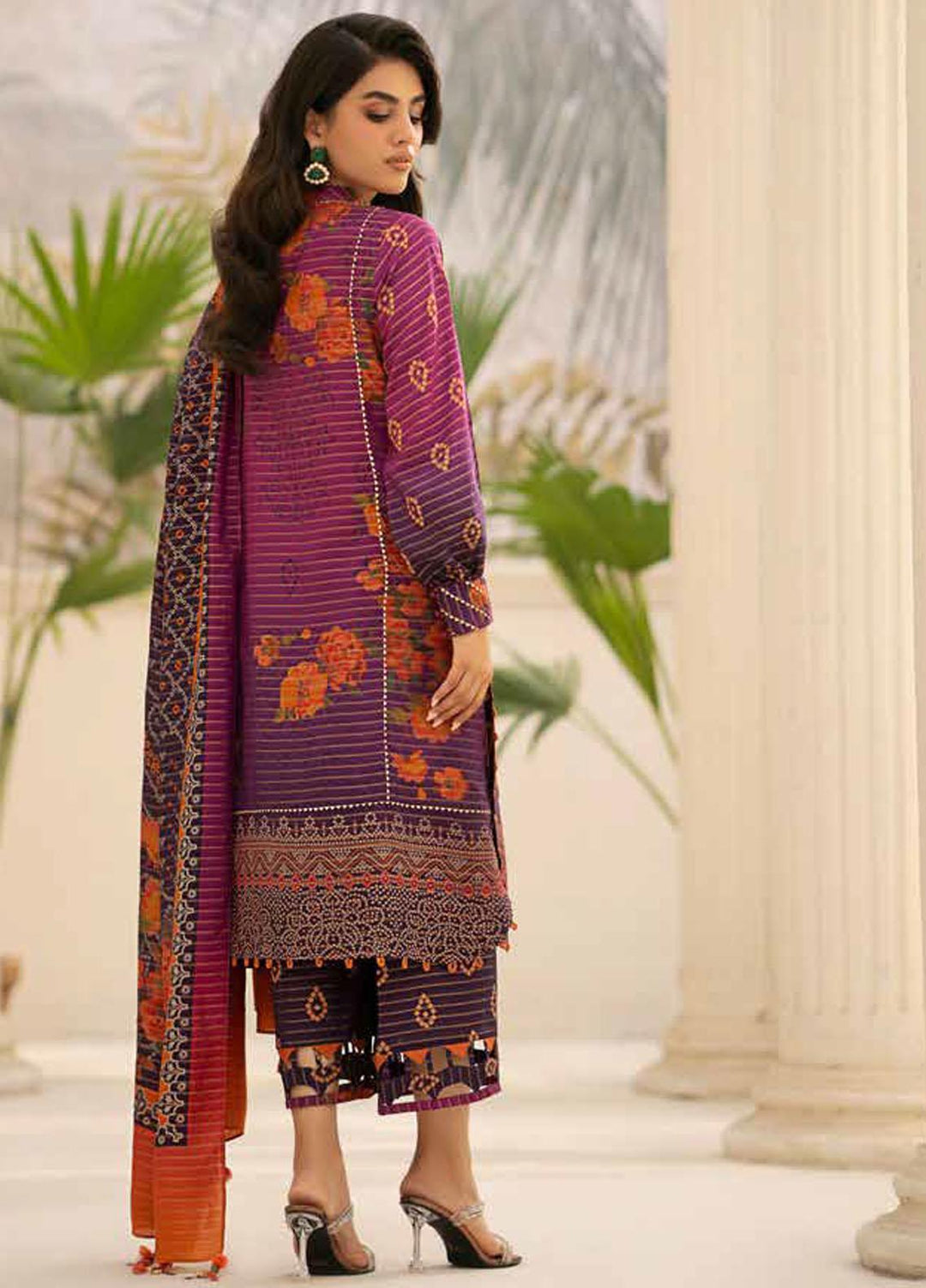 C Prints By Charizma Printed Linen Suits Unstitched 3 Piece CRZ23LN-V3 CPW3-24 - Winter Collection