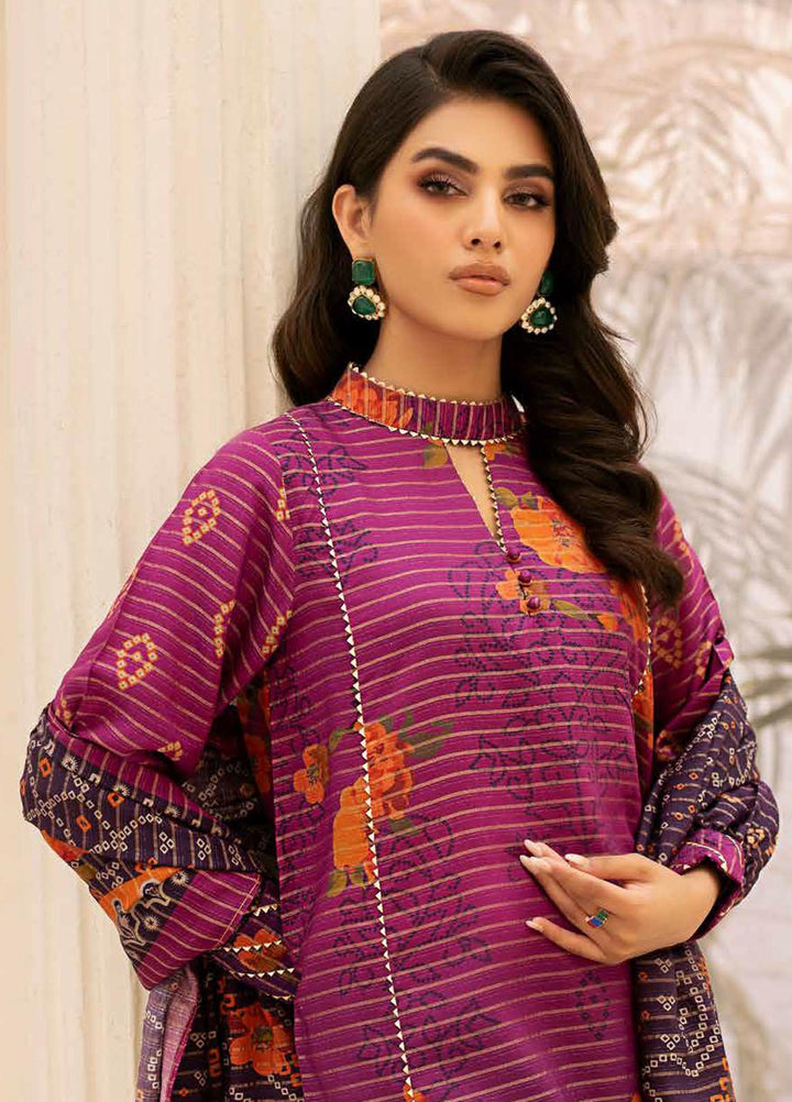 C Prints By Charizma Printed Linen Suits Unstitched 3 Piece CRZ23LN-V3 CPW3-24 - Winter Collection