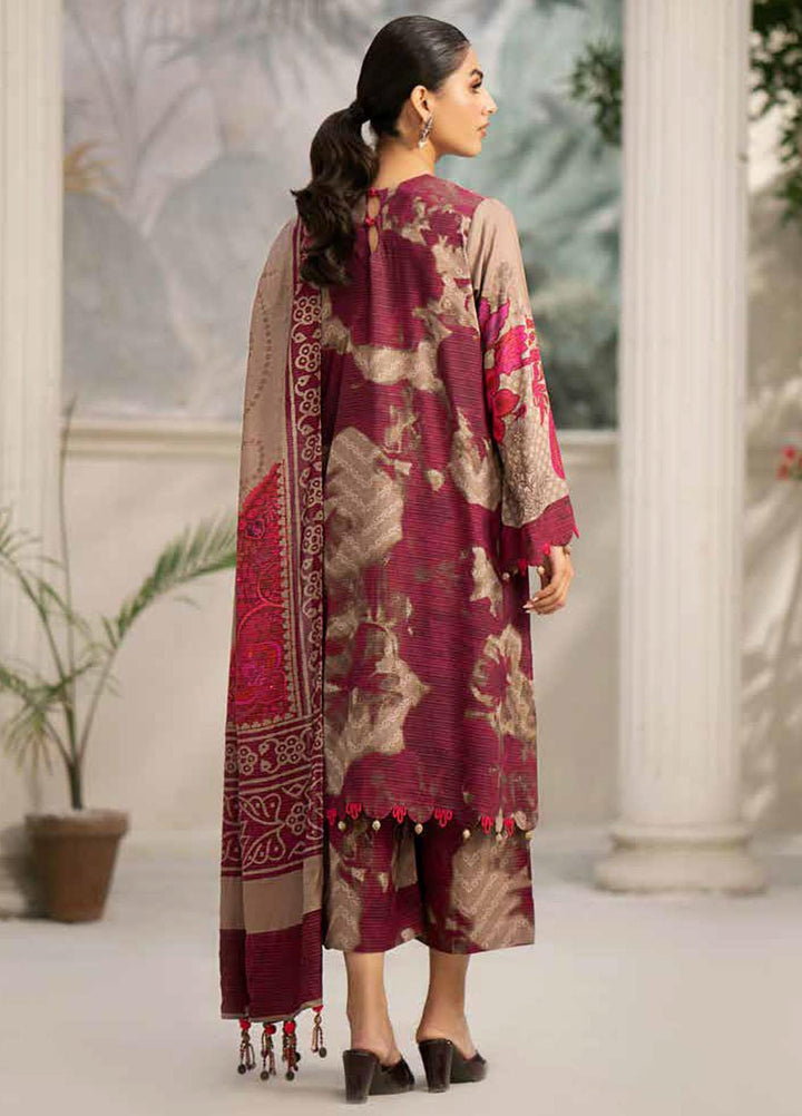 C Prints By Charizma Printed Linen Suits Unstitched 3 Piece CRZ23LN-V3 CPW3-27 - Winter Collection