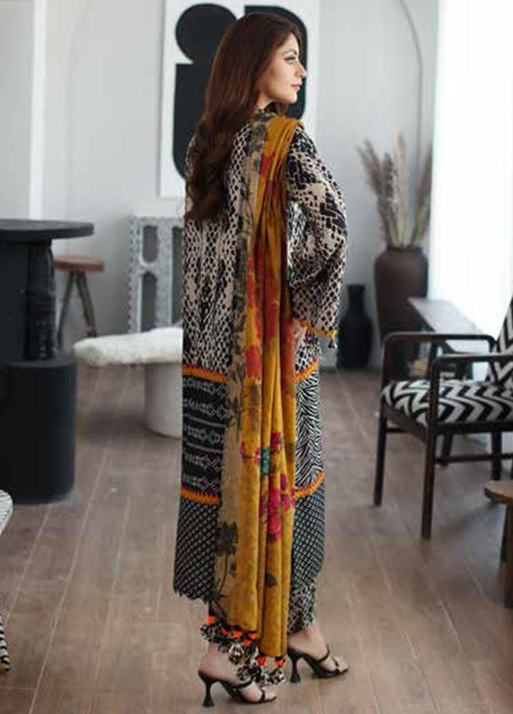 C Prints By Charizma Printed Linen Suits Unstitched 3 Piece CRZ23LN-V2 CPW3-11 - Formal Collection