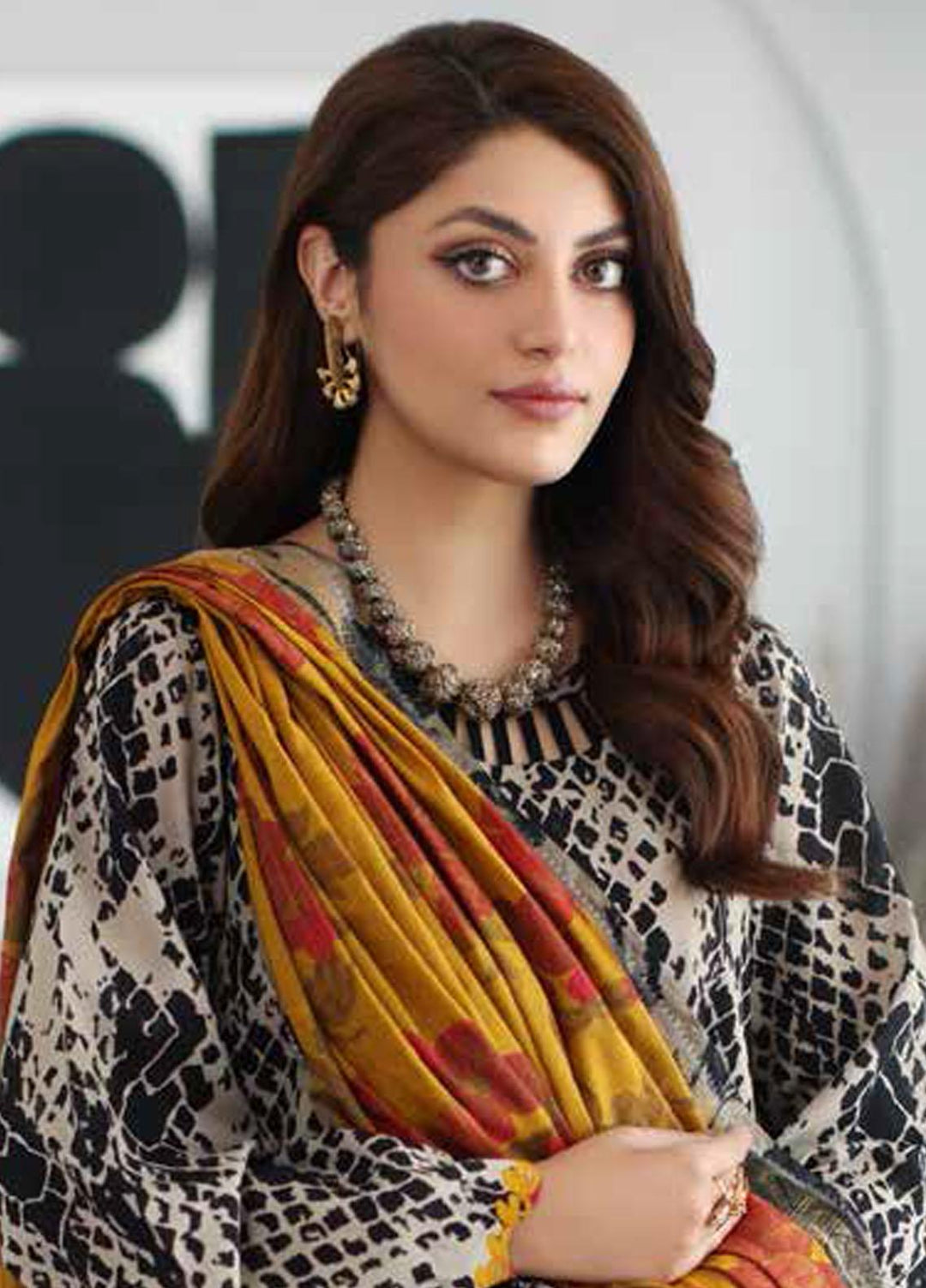 C Prints By Charizma Printed Linen Suits Unstitched 3 Piece CRZ23LN-V2 CPW3-11 - Formal Collection