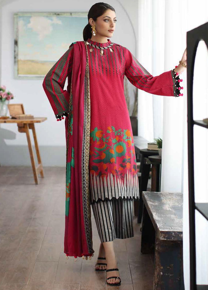 C Prints By Charizma Printed Linen Suits Unstitched 3 Piece CRZ23LN-V2 CPW3-13 - Formal Collection