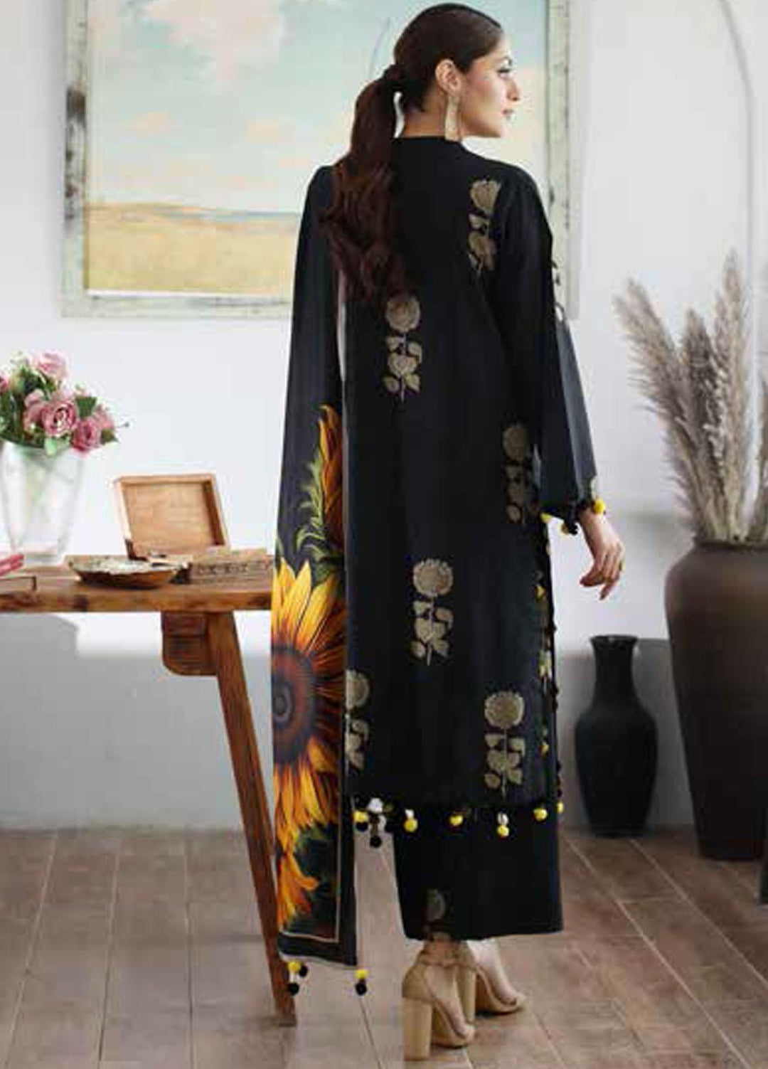 C Prints By Charizma Printed Linen Suits Unstitched 3 Piece CRZ23LN-V2 CPW3-16 - Formal Collection