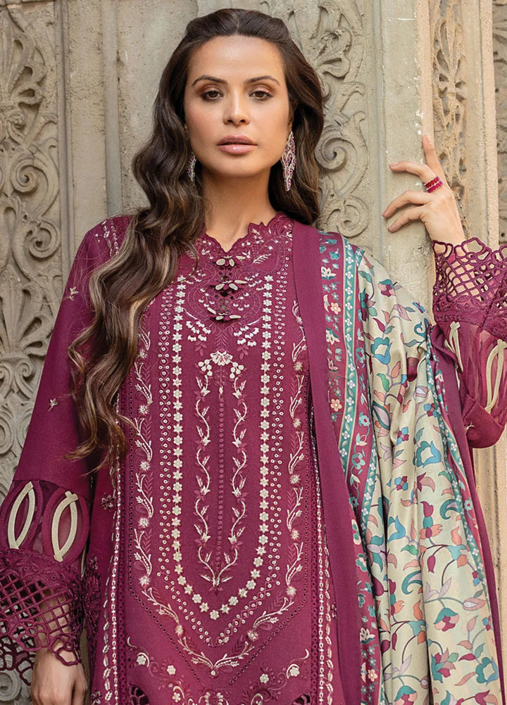 Carnation By Rang Rasiya Embroidered Karandi Suit Unstitched 3 Piece RR24CE D-04 Abigail - Winter Collection