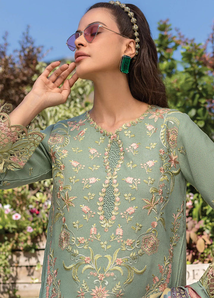 Carnation By Rang Rasiya Embroidered Karandi Suit Unstitched 3 Piece RR24CE D-06 Lisa - Winter Collection