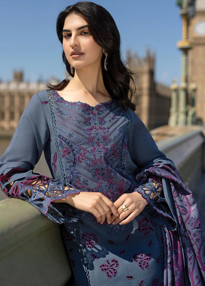 Carnation By Rang Rasiya Embroidered Karandi Suit Unstitched 3 Piece RR24CE D-10 Delilah - Winter Collection