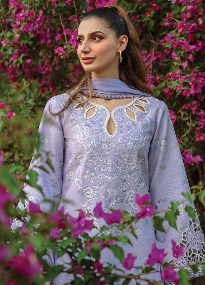 Carnation By Rang Rasiya Embroidered Lawn Suit Unstitched 3 Piece RR24CF D-03 Eva - Summer Collection