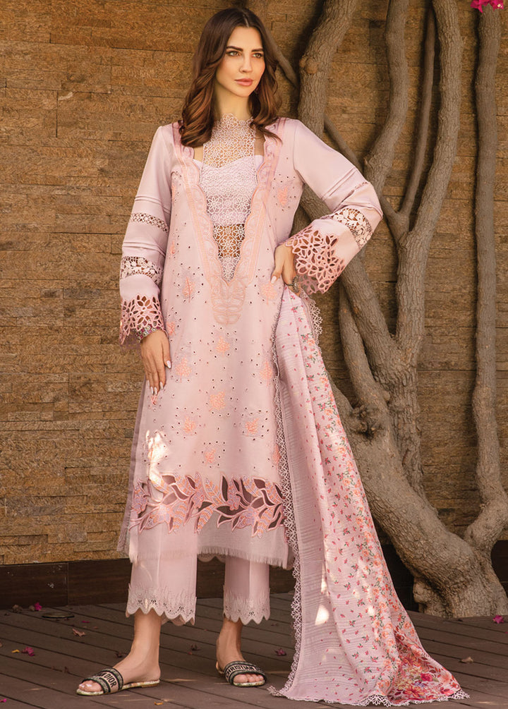 Carnation By Rang Rasiya Embroidered Lawn Suits Unstitched 3 Piece RR24C D-05 - Summer Collection