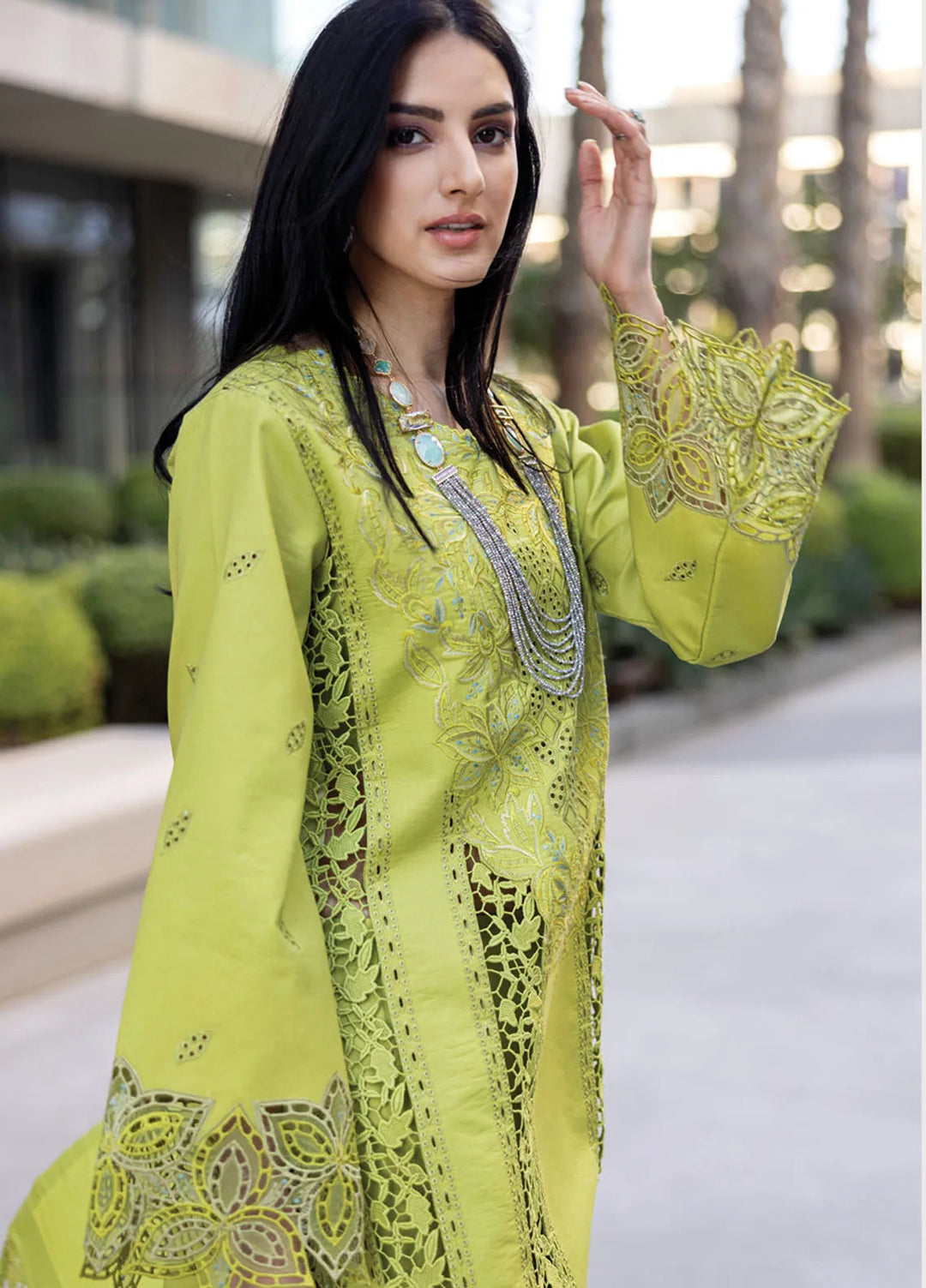 Carnation by Rang Rasiya Embroidered Lawn Suits Unstitched 3 Piece RR25CS D-02 Aaleen - Summer Collection