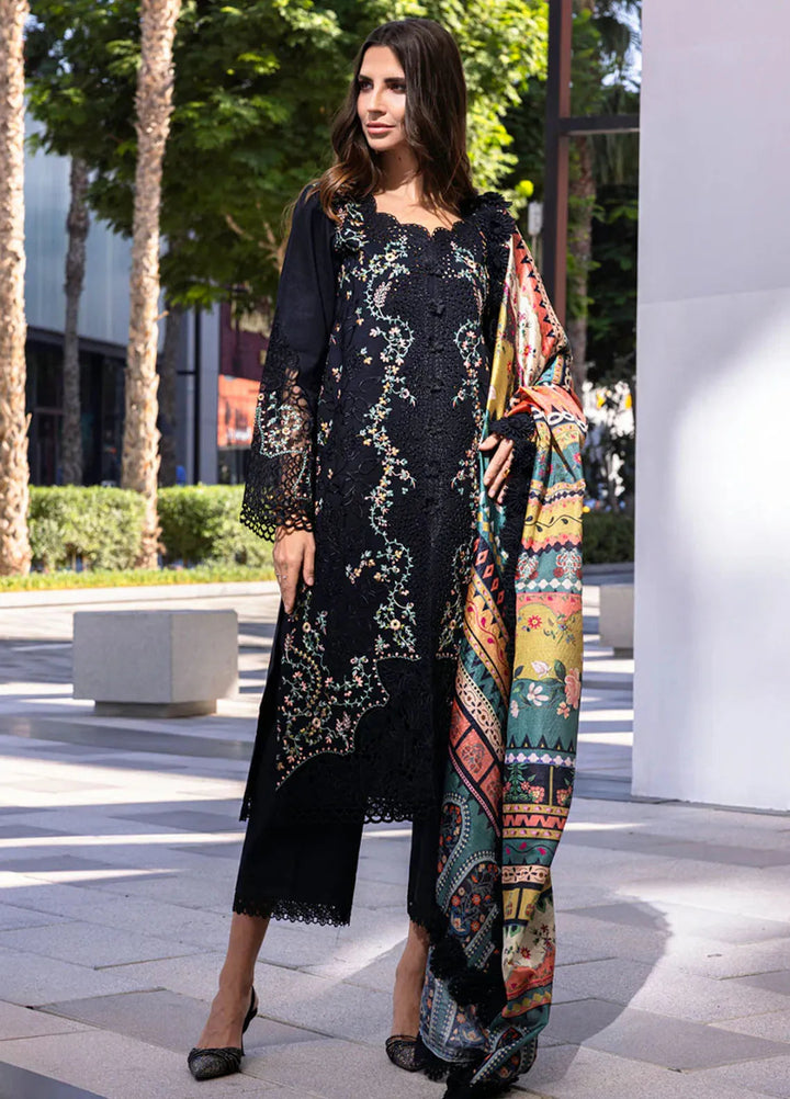 Carnation by Rang Rasiya Embroidered Lawn Suits Unstitched 3 Piece RR25CS D-13 Sophie - Summer Collection