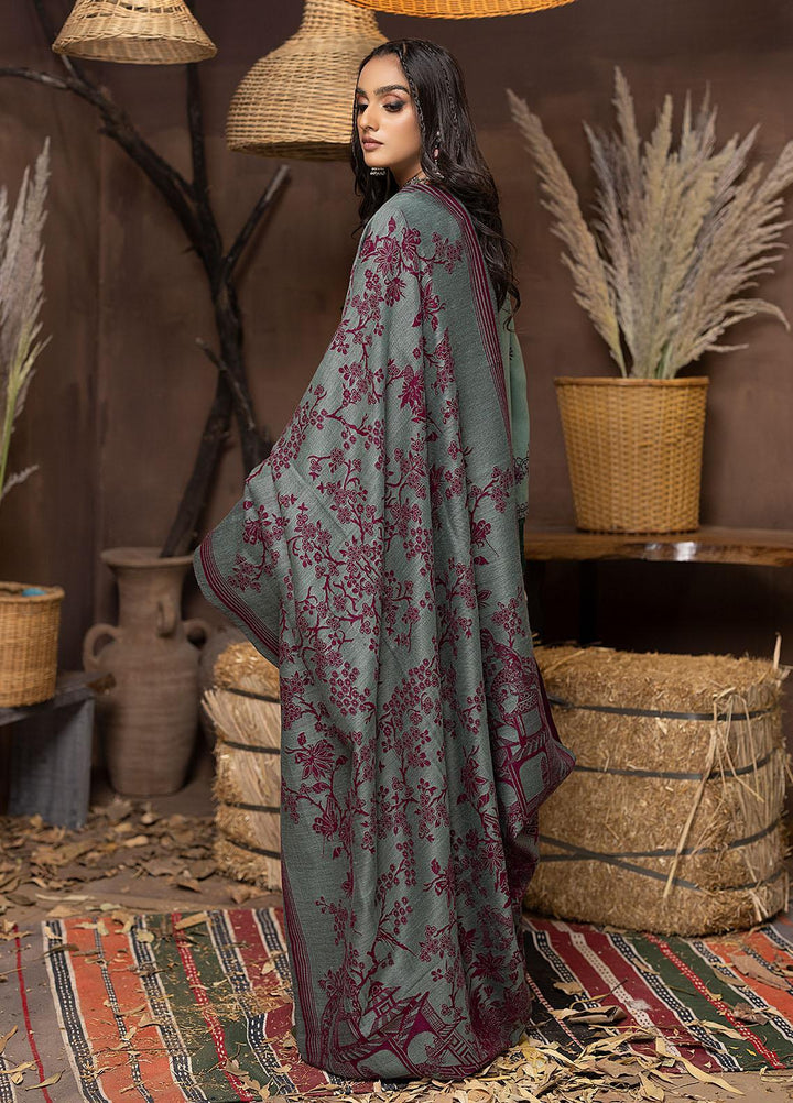 Carvaan By Humdum Embroidered Woolen Suits Unstitched 3 Piece HD22C 06 - Winter Collection