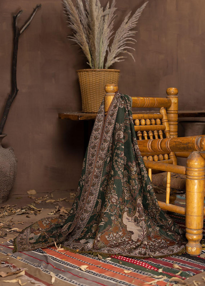 Carvaan By Humdum Embroidered Woolen Suits Unstitched 3 Piece HD22C 09 - Winter Collection