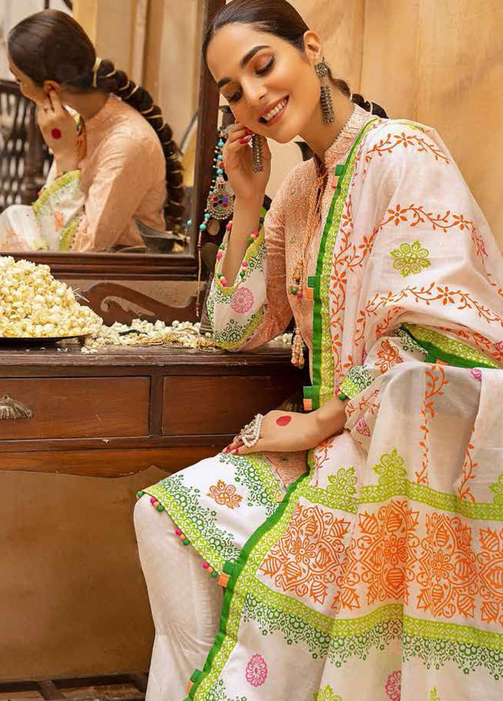 Gul Ahmed Embroidered  Suits Unstitched 3 Piece GA22CM CBE-22008 - Festive Collection