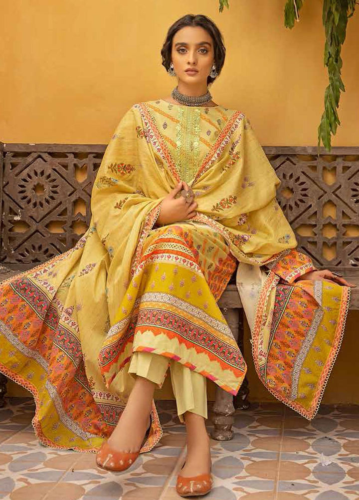 Gul Ahmed Embroidered  Suits Unstitched 3 Piece GA22CM CBE-22012 - Festive Collection