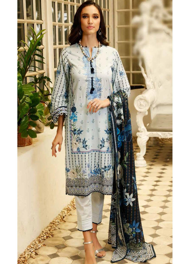 Gul Ahmed Embroidered  Suits Unstitched 3 Piece GA22CM CBE-22013 - Festive Collection