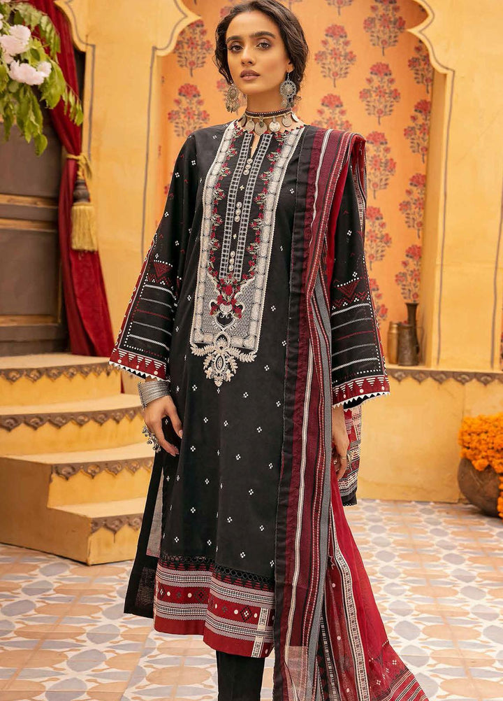 Gul Ahmed Embroidered  Suits Unstitched 3 Piece GA22CM CBE-22017 - Festive Collection