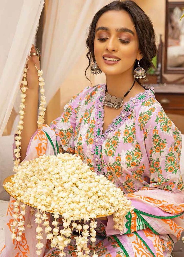 Gul Ahmed Printed  Suits Unstitched 3 Piece GA22CM CBN-22002 - Festive Collection