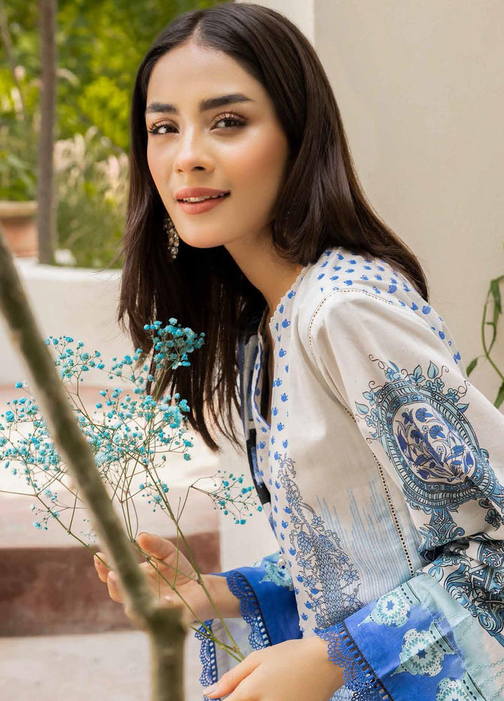 Gul Ahmed Printed  Suits Unstitched 3 Piece GA22CM CBN-22003 - Festive Collection