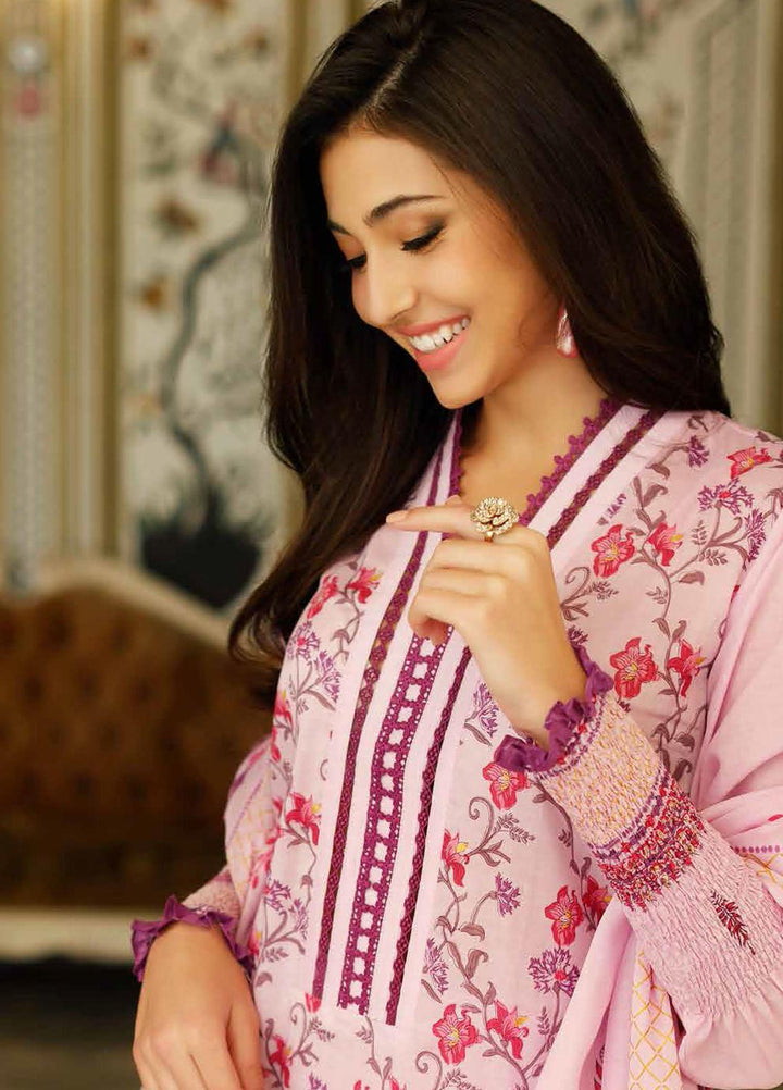 Gul Ahmed Printed  Suits Unstitched 3 Piece GA22CM CBN-22014 - Festive Collection