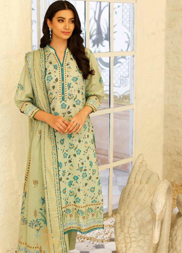 Gul Ahmed Printed  Suits Unstitched 3 Piece GA22CM CBN-22015 - Festive Collection