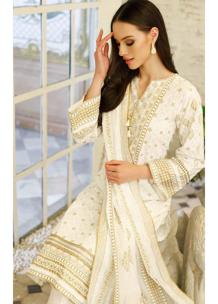 Gul Ahmed Printed  Suits Unstitched 3 Piece GA22CM CBN-22020 - Festive Collection