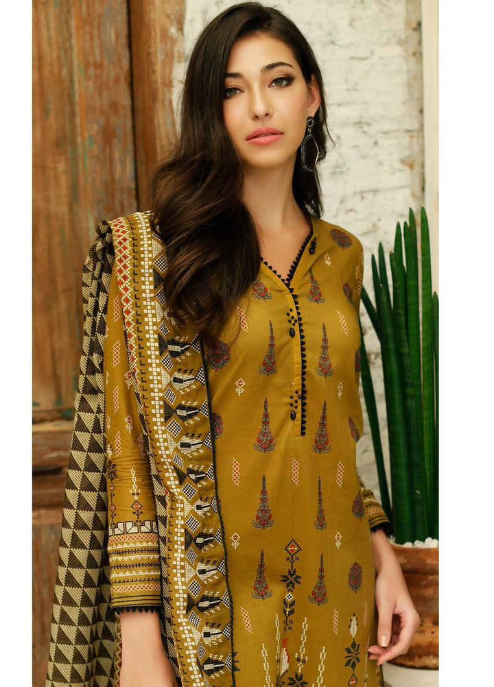 Gul Ahmed Printed  Suits Unstitched 3 Piece GA22CM CBN-22021 - Festive Collection