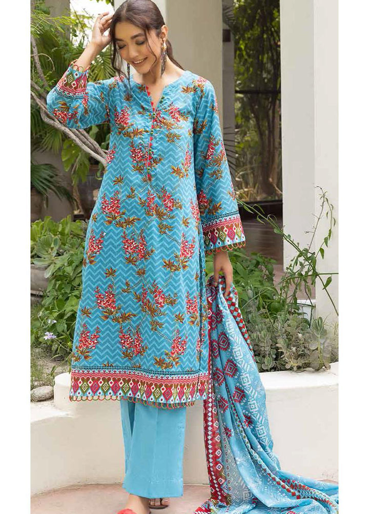 Gul Ahmed Printed  Suits Unstitched 3 Piece GA22CM CBN-22022 - Festive Collection